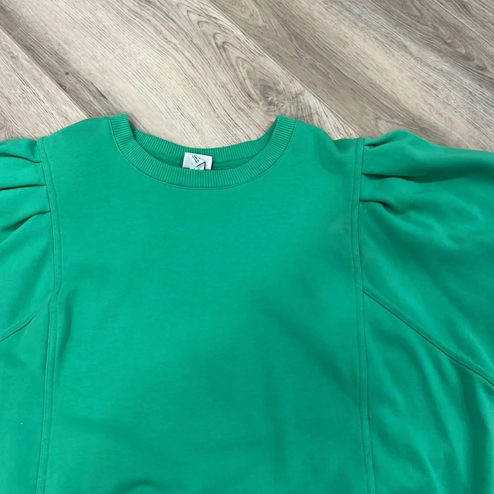 A new day Green dressy Sweatshirt Top - XL - Picture 8 of 9